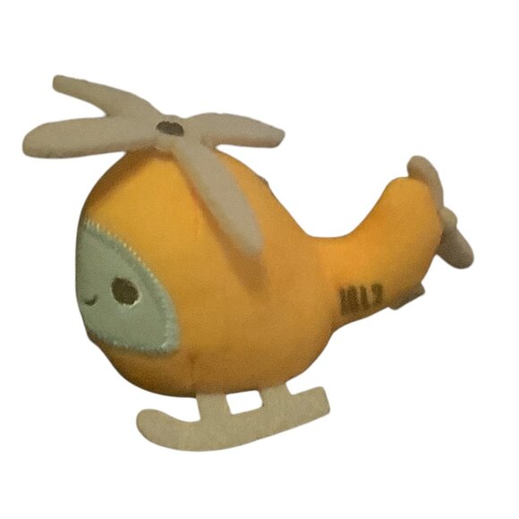 Hallmark Yellow Helicopter Mini Plush Toy 3” Soft Things That Go Happy Go Lucky - Picture 2 of 6